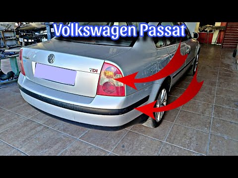 Видео: Volkswagen Passat B5 Как снять задний бампер + СТОП-сигнал 1996 - 2005