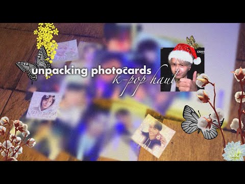 Видео: распаковка карт enhypen/txt 💫 unpacking photocards enhypen/txt 💫 kpop haul 1 часть