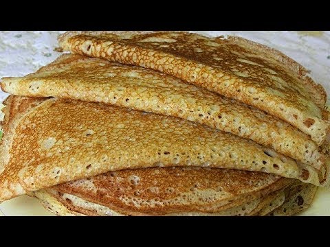 Видео: ДРОЖЖЕВЫЕ  БЛИНЫ. Ажурные, нежные, сдобные/Yeast pancakes