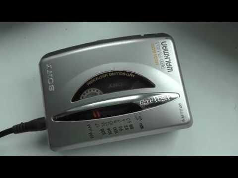 Видео: Кассетный плеер SONY WM-FX195