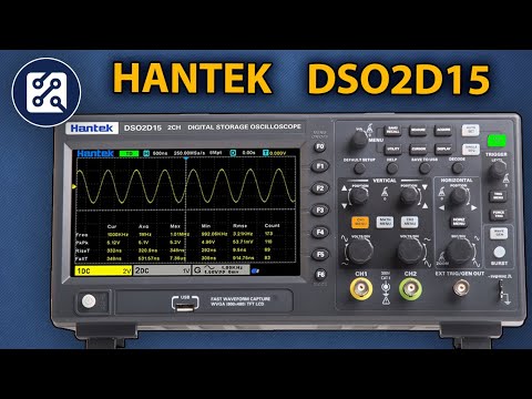 Видео: Цифровой осциллограф Hantek DSO2D15. Обзор