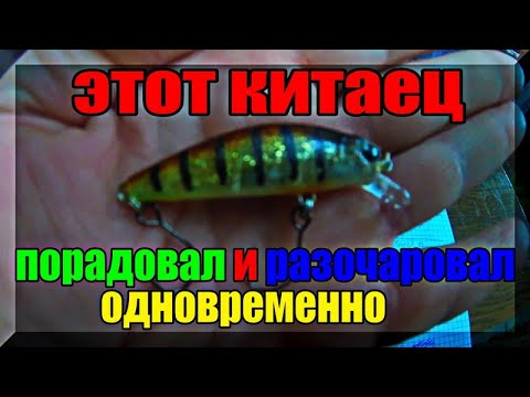 Видео: Китайский воблер порадовал... Как разловить воблер Zipbaits Rigge 43(часть 1) и тест новых воблеров.