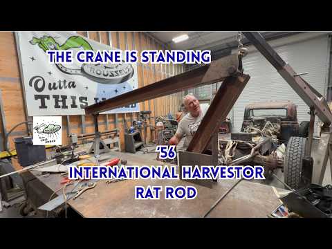 Видео: «56 Rat Rod Truck: Магия крана! Иэн ИЗГОТОВЛЯЕТ крепление и ВЫСТАВЛЯЕТ его на первый взгляд!