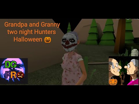 Видео: ХЭЛЛОУИНСКОЕ Обновление Двух ночных охотников!! Grandpa and Granny two night Hunters 🎃