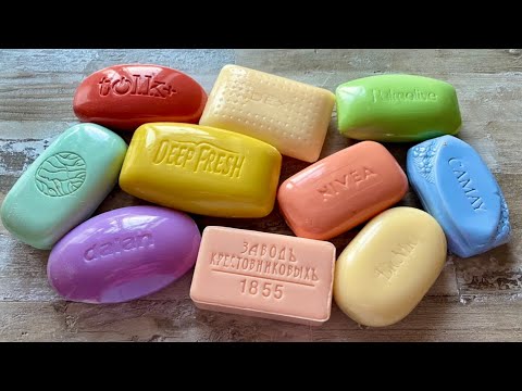 Видео: ASMR Soap cutting | Soap Carving|Резка мыла  | ASMR