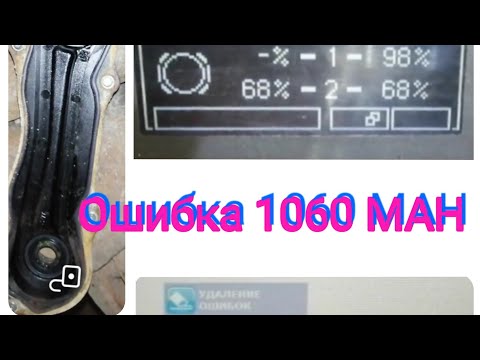 Видео: MAN ошибка 1060