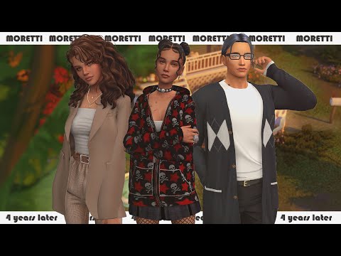 Видео: 4 года спустя | Династия Моретти ep.43 | The Sims 4