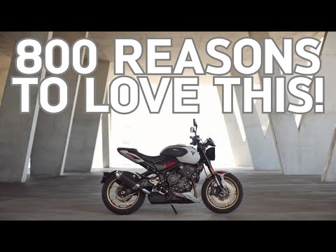 Видео: Triumph только что перешел на ПОЛНУЮ ВЕРСИЮ — встречайте новый Trident 800!