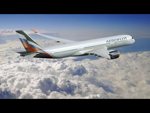 Видео: Airbus A350 Аэрофлот | Полет Москва - Пулково.