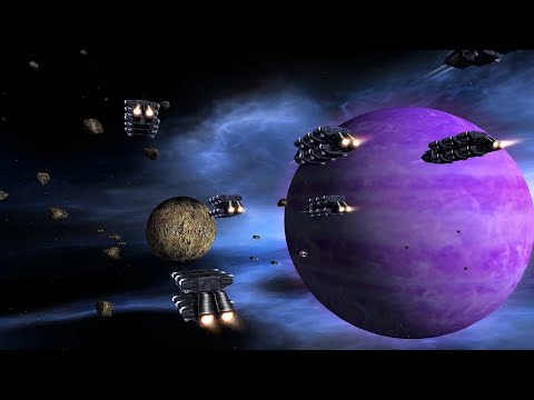 Видео: О.Р.Б: Орбитальные ресурсные базы - O.R.B: Off-World Resource Base - прохождение - миссия 1-4