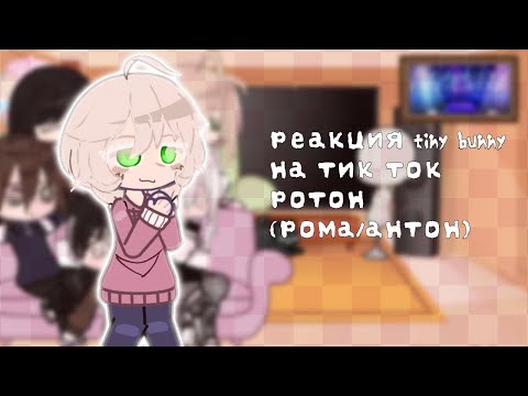 Видео: реакция tiny bunny на тик ток 12/? [чит.опис] ротон