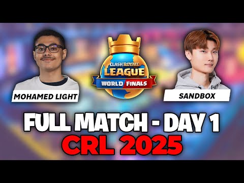 Видео: Mohamed Light против Sandbox World Finals CRL 2025 — Безумная концовка