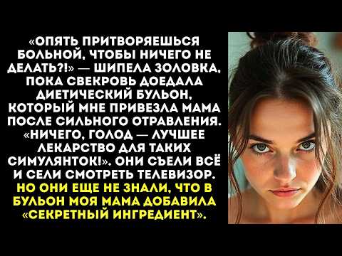 Видео: «У тебя отравление Не ври, ты просто ленивая жпа!» — свекровь с золовкой съели еду, которую мне прив