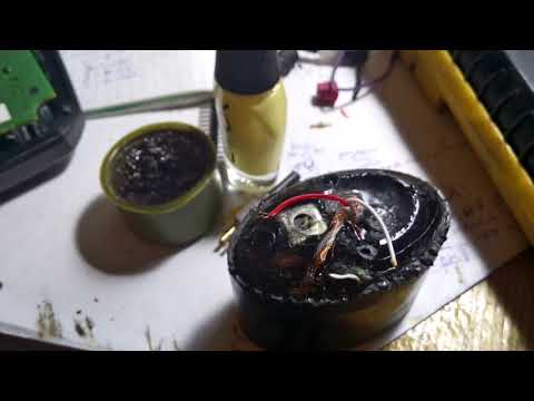 Видео: ремонт эхолота GARMIN ECHO150, первый опыт