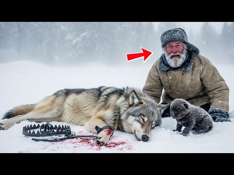 Видео: Он думал, что спас последнего волка в тайге. Он не знал, что на самом деле, этот волк спасет его