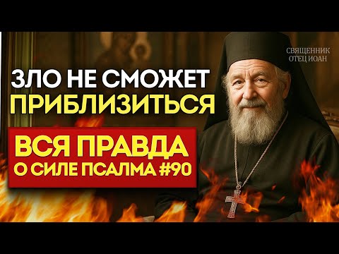 Видео: САМАЯ МОЩНАЯ МОЛИТВА ОТ ЗЛА! Как правильно читать Псалом 90. Священник Иоан раскрывает тайны!
