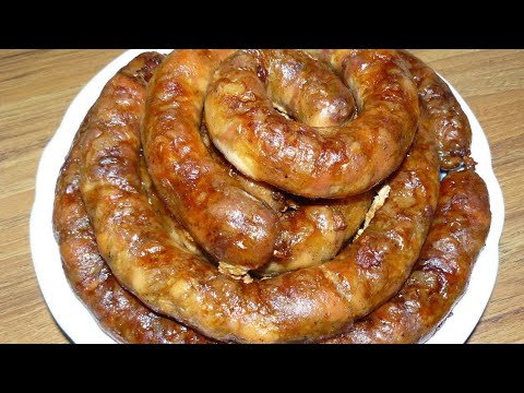 Видео: Домашняя колбаса/что приготовить из свининой головы🐖