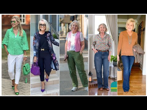 Видео: Натуральные образы для женщин старше 50, 60, 70 лет | Летняя мода 2025 для женщин #womenoutfitsideas