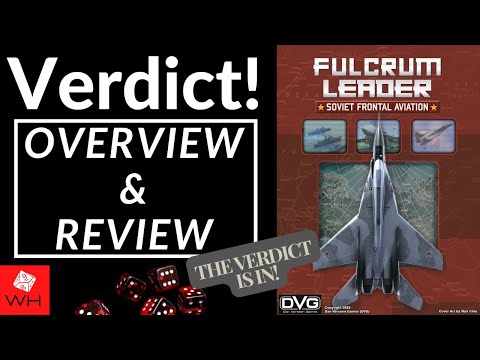Видео: Вердикт! Fulcrum Leader | Solitaire | Cold War | Обзор и рецензия