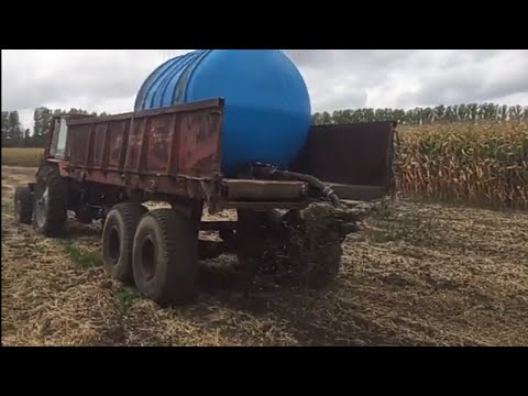 Видео: Линывый мини свынарнык выкачка фекальий