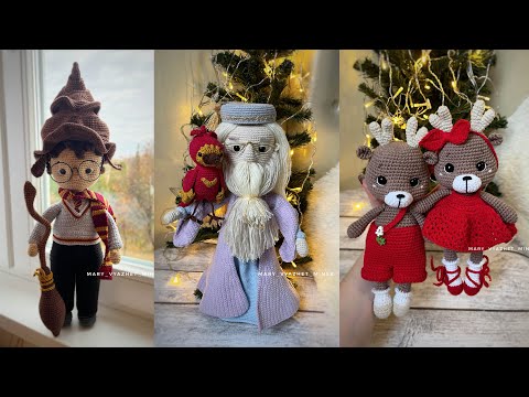 Видео: Дамблдор в коллекцию. Ещё один Гарри. Готовлюсь к декабрьской выставке Чароуны Млын 🎄#handmade 