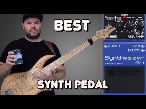 Видео: Лучший басово-гитарный синтезатор! Обзор педали  Boss SY-1 Synthesizer / Демо всех 121 пресетов