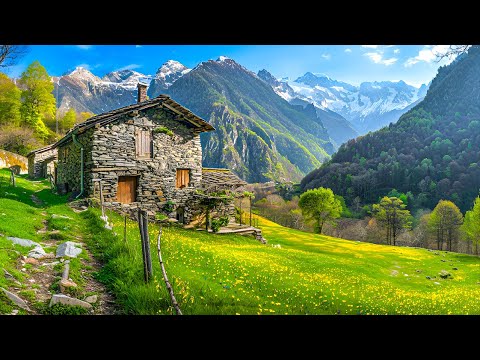 Видео: Лавертеццо и долина Верзаска 🇨🇭 Рай на Земле 4K