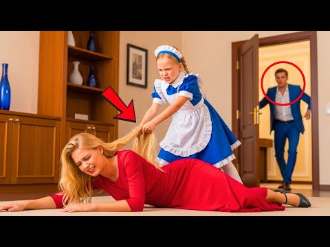 Видео: «ТЫ ЗАПЛАТИШЬ ЗА ТО, ЧТО СДЕЛАЛА С ШЕФОМ», — КРИКНУЛА ДОЧЬ СЛУЖАНКИ НОВОЙ ЖЕНЕ МИЛЛИОНЕРА...