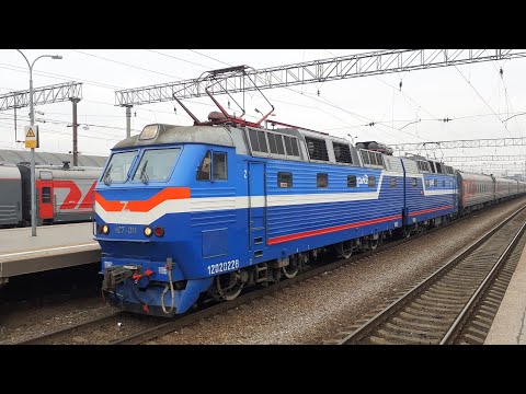 Видео: Электровоз ЧС7 на Московской ЖД