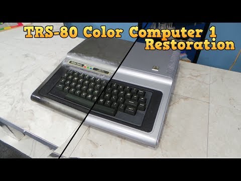 Видео: Реставрация компьютера TRS-80 Color Computer 1