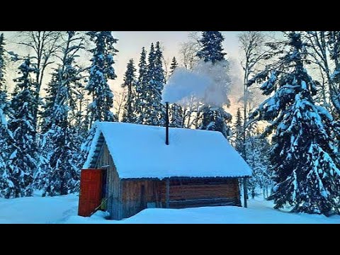 Видео: Ночь в избе! Вернулись в тайгу, запускаем утопленный буран!