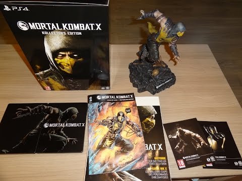 Видео: Mortal Kombat X - Kollector's Edition (распаковка и начало игры)
