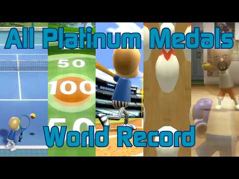 Видео: [WR] Wii Sports All Platinum Medals Speedrun за 29:41