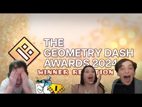 Видео: Реакция всех ютуберов и стримеров на победителя Geometry Dash Awards 2024