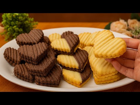 Видео: Печенье тает во рту! Невероятно вкусно, всего несколько ингредиентов!