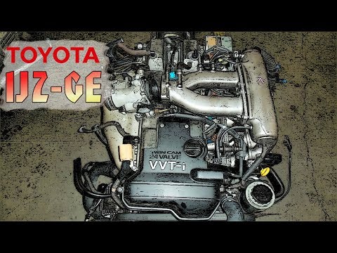 Видео: Двигатель Toyota 1JZ-GE - Легендарный Японский Атмосферник