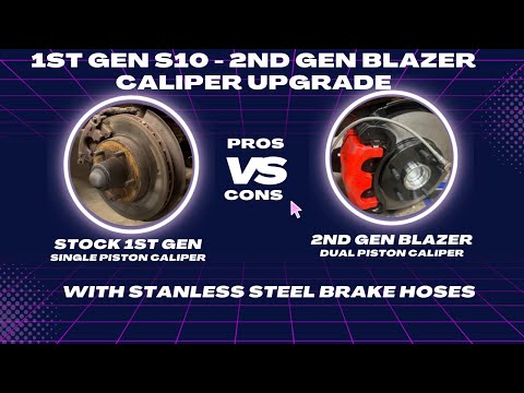 Видео: Обновление тормозов Blazer для S10 1-го поколения и S10 2-го поколения