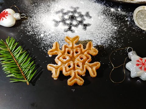Видео: Хворост “Снежинки”