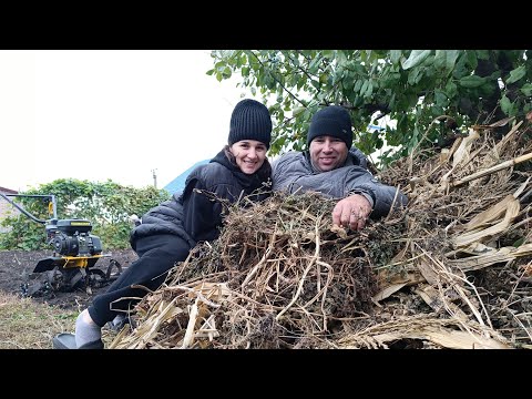 Видео: ЛОМАЕМ СТЕНУ, СДЕЛАЛИ ДВЕРЬ!ГОТОВИМСЯ К ПОСАДКЕ ЧЕСНОКА!ЖИЗНЬ В ДЕРЕВНЕ