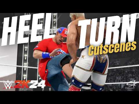 Видео: WWE 2k24: Топ-10 заставок режима «Вселенная» с Джоном Синой Хил-Тёрном (+CAW для скачивания)