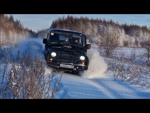 Видео: Снова в лес, покатушки, небольшой полевой ремонт УАЗа.