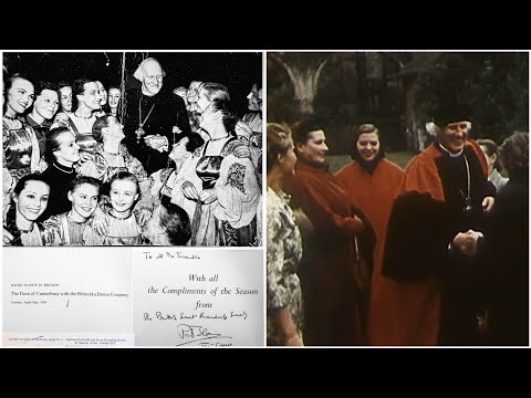 Видео: Ансамбль «Берёзка» в Кентербери // 1954 // «Beriozka»visit Canterbury