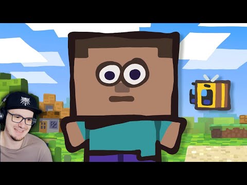 Видео: МАЙНКРАФТ ► НАСТОЯЩАЯ ВЕРСИЯ ( The Ultimate Minecraft Recap Cartoon ) | Реакция