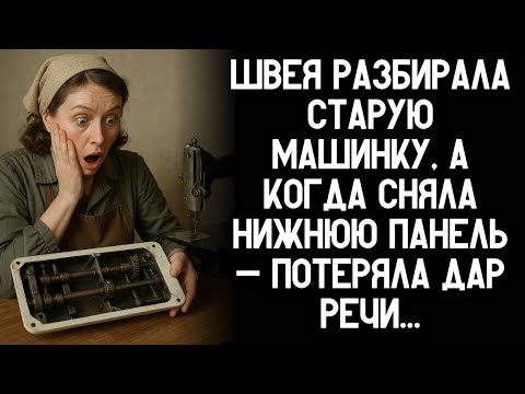 Видео: Швея разбирала старую машинку, а когда сняла нижнюю панель — потеряла дар речи...