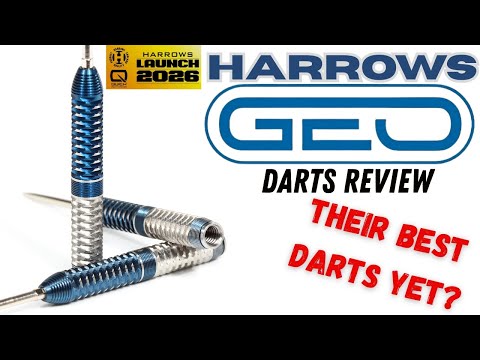 Видео: Обзор лучших дротиков от Harrows GEO Darts?