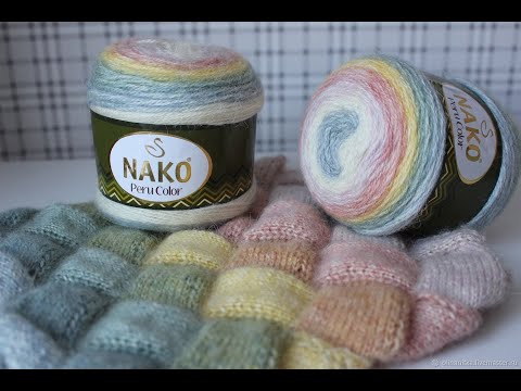 Видео: ПОСТУПЛЕНИЕ ПРЯЖИ!!!//Nako Peru Color