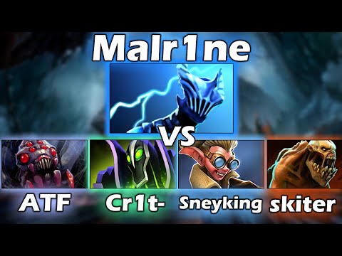 Видео: 4 игрока Team Falcons против Malr1ne в паблике! Кто победит? - Malr1ne Razor 7.35 DOTA 2