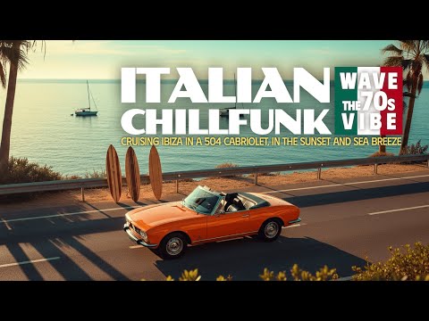 Видео: ИТАЛЬЯНСКИЙ CHILLFUNK | Peugeot 504 Cabriolet на Ибице – Закатный грув 70-х