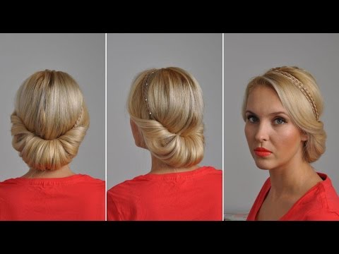 Видео: Прическа в греческом стиле