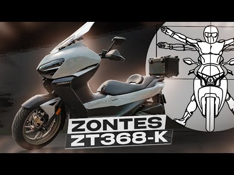 Видео: ZONTES ZT368-K - китайский максискутер, который переиграл ожидания! / обзор Никиты Евграфова